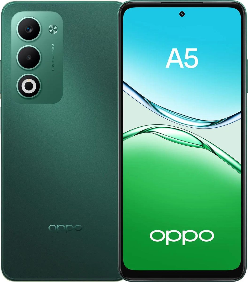 Изображение товара Смартфон Oppo A5 8+256 Aurora Green с камерой 50 Мп и большим дисплеем