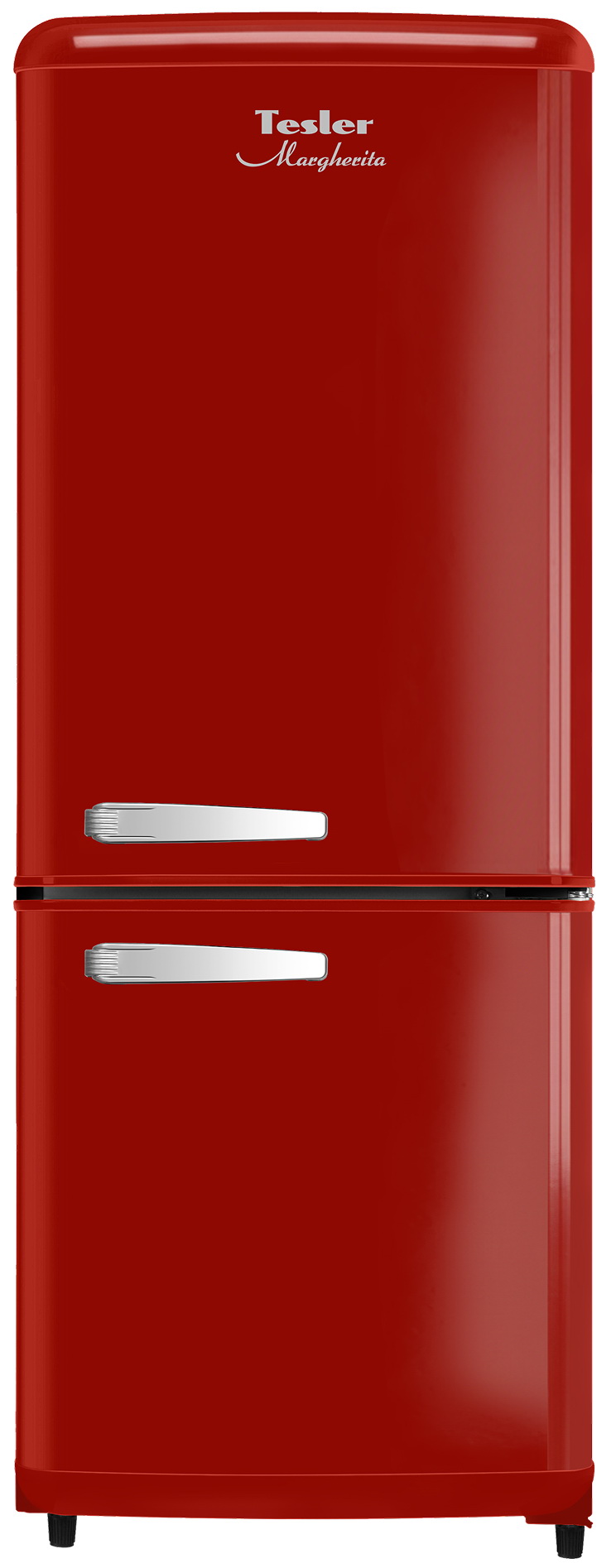 

Двухкамерный холодильник Tesler RB-107 REDBERRY, Красный