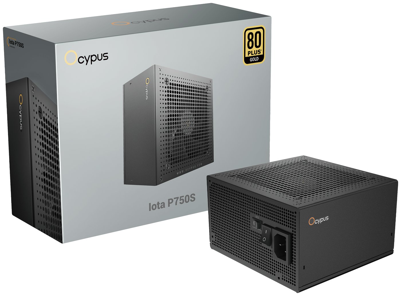 Изображение товара Блок питания Ocypus Iota P750S 750W 80+ Gold ATX 3.1 (P750S-GF)