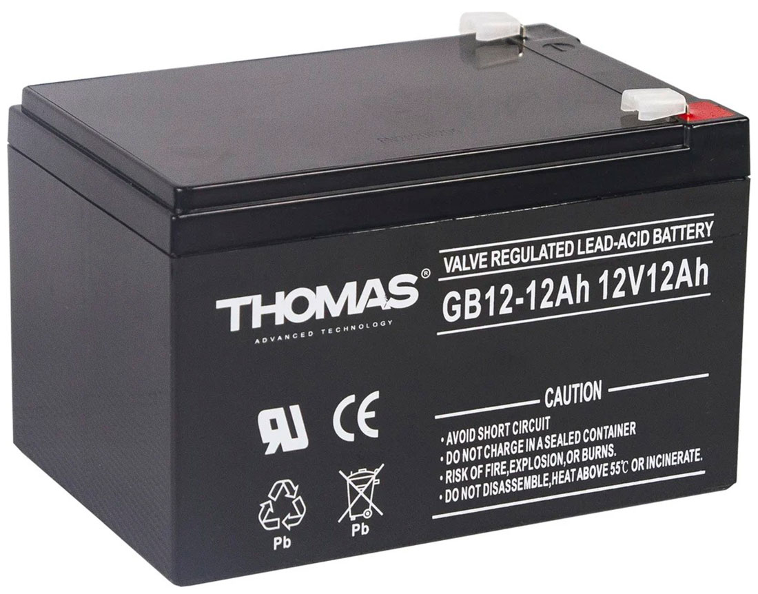 Изображение товара Аккумуляторная батарея Thomas GB12-12Ah 12V12Ah