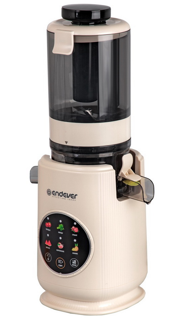 Изображение товара Соковыжималка шнекового типа Endever Sigma-160 бежевый