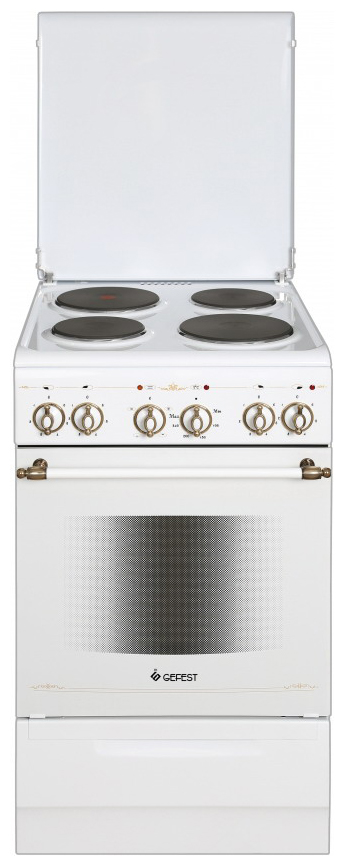 Изображение товара Электроплита Gefest ЭПНД 5140-01 0121 4 конфорки духовка гриль эмаль Беларусь