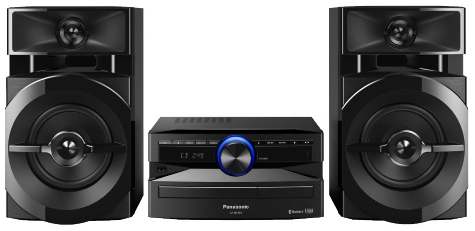 Изображение товара Микросистема Panasonic SC-UX 100 EE-K с Bluetooth и FM-радио 300 Вт