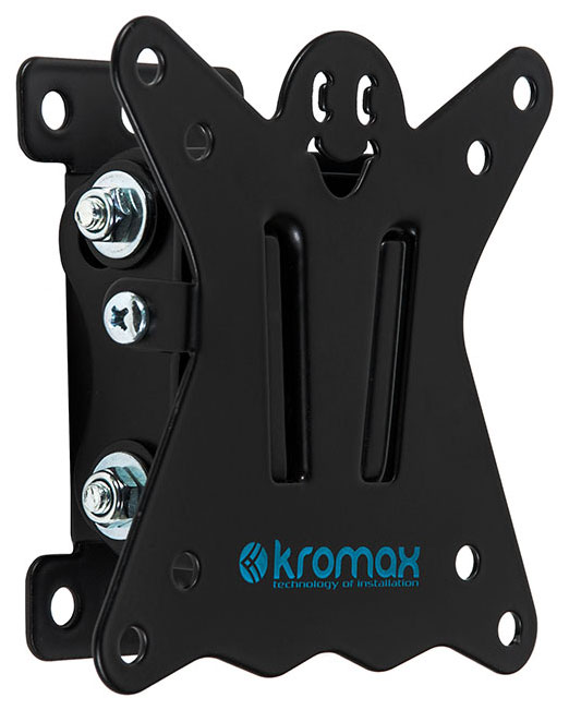 Изображение товара Кронштейн для телевизора Kromax CASPER 101 BLACK настенный наклонный до 32 дюймов