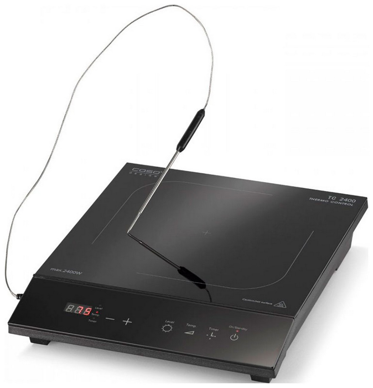 Изображение товара Индукционная настольная плита Caso TC 2400 с автоматическим определением посуды 2400 Вт