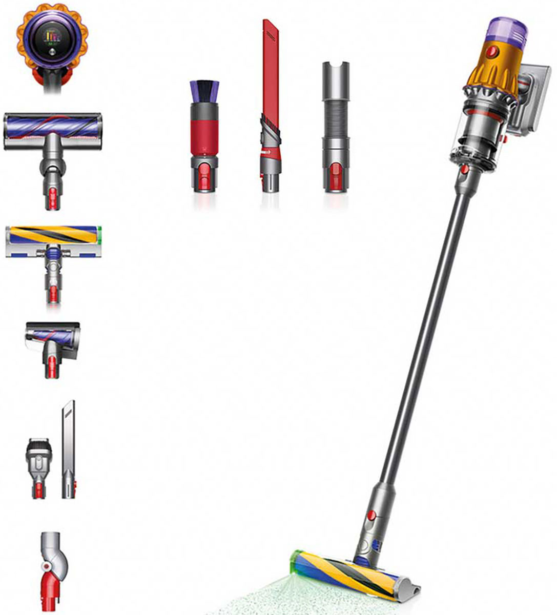 Изображение товара Пылесос вертикальный Dyson V12 Detect Slim Absolute (UK)