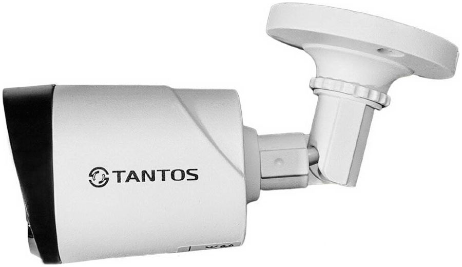 Видеокамера сетевая (IP) Tantos TSi-Peco25FP видеокамера ip tantos tsi peco25fp 2мп уличная цилиндрическая с ик подсветкой