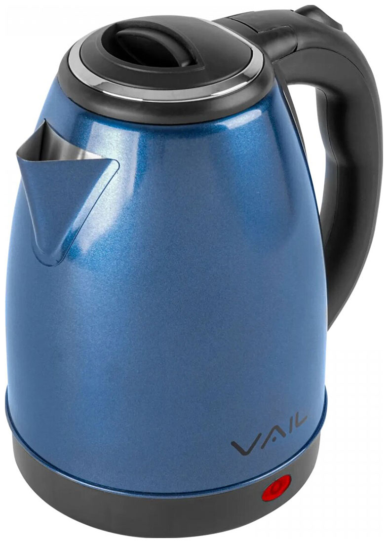 Чайник электрический Vail VL-5506 1,8 л синий чайник электрический vail vl 5507 1 8 л розовый
