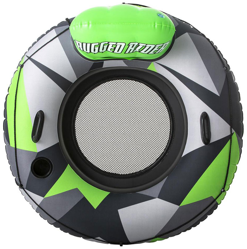Изображение товара Надувное круг-кресло BestWay Rugged Rider I 135 см с ручками и держателем для напитков
