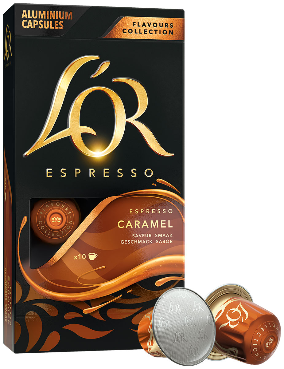 Кофе капсульный Nespresso L'OR Espresso Caramel 10х5,2г Кофе капсульный Nespresso L'OR Espresso Caramel 10х5,2г