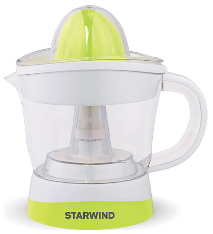 Изображение товара Электрическая соковыжималка для цитрусовых Starwind SJ 1121 30 Вт желтая
