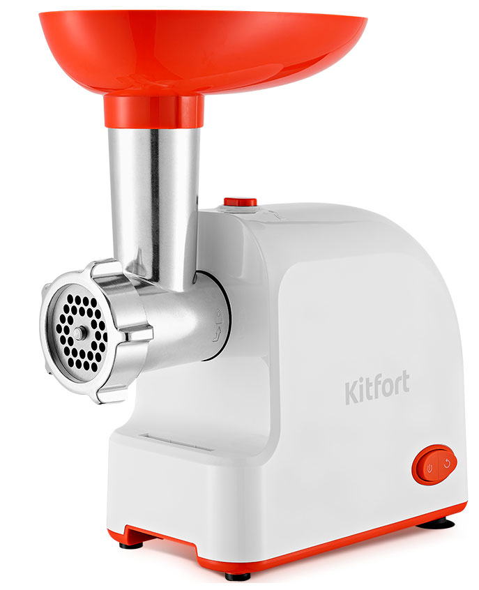 Изображение товара Мясорубка Kitfort КТ-2113-3 бело-красная
