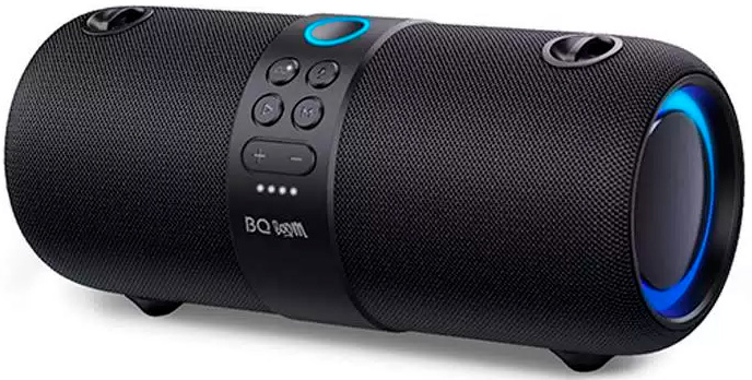 Изображение товара Портативная акустика BQ PBS1004 Black с влагозащитой и Bluetooth 4.2
