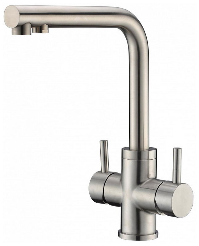 Изображение товара Кухонный смеситель Oulin OL-8021 из нержавеющей стали с фильтром