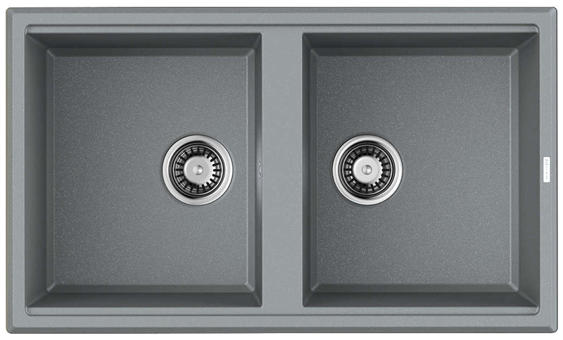Изображение товара Кухонная мойка Omoikiri Tedori 86-2-GR Tetogranit/Leningrad grey 4993572