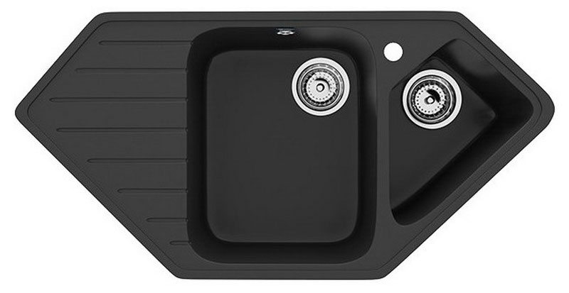 

Кухонная мойка Ulgran U-409/ультра-черный (U-409-344)