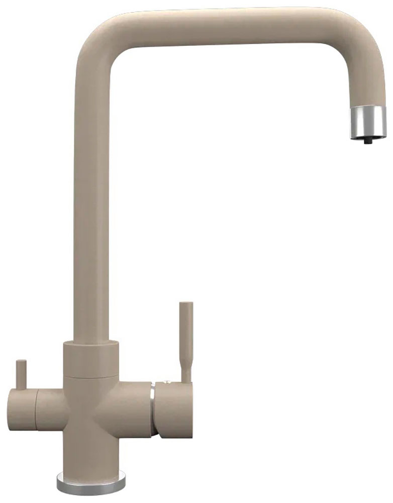 Изображение товара Кухонный смеситель Ulgran UQ-019 с фильтром и поворотным изливом дизайн десерт