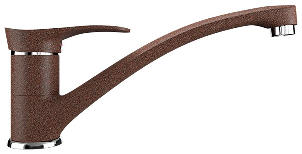 Изображение товара Кухонный смеситель Ulgran U-003 терракот с поворотным изливом и керамическим картриджем