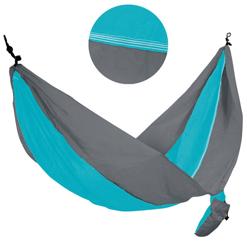 Изображение товара Гамак полотняный Ecos Ham-16 004978 280х140см нейлон с карабинами