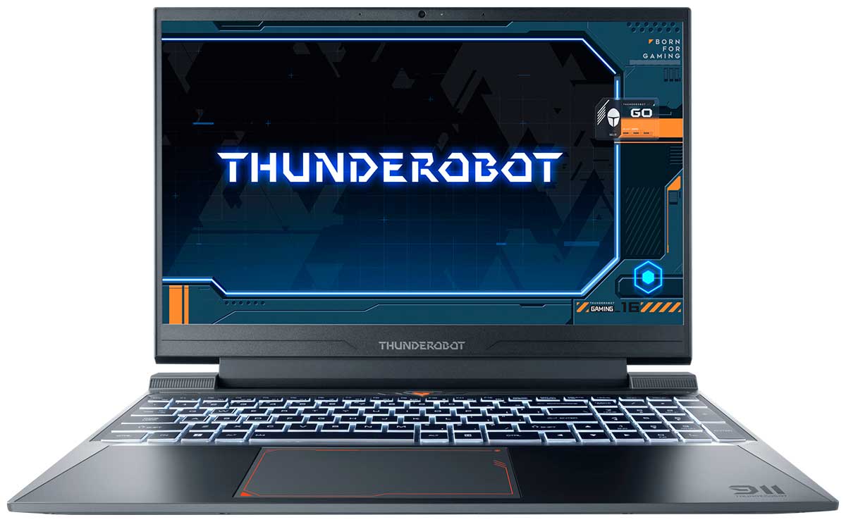 Ноутбук Thunderobot 911 X Wild Hunter D пк topcomp ak 121970700 intel core i5 12600kf 3 7 ггц ram 16 гб 0 гб ssd nvidia geforce rtx 3060ti 8 гб без ос