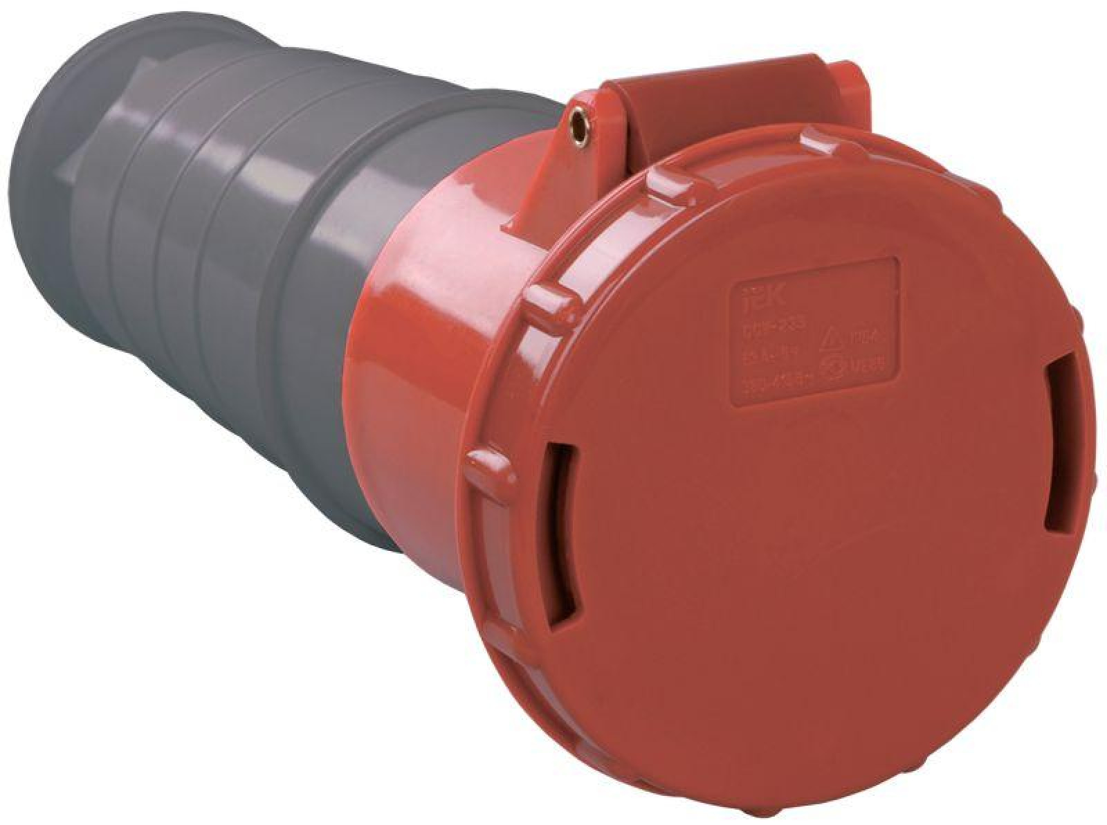 Изображение товара Изделия для электромонтажа IEK Розетка кабельная 63А 380В 3P+PE+N ССИ-235 IP54