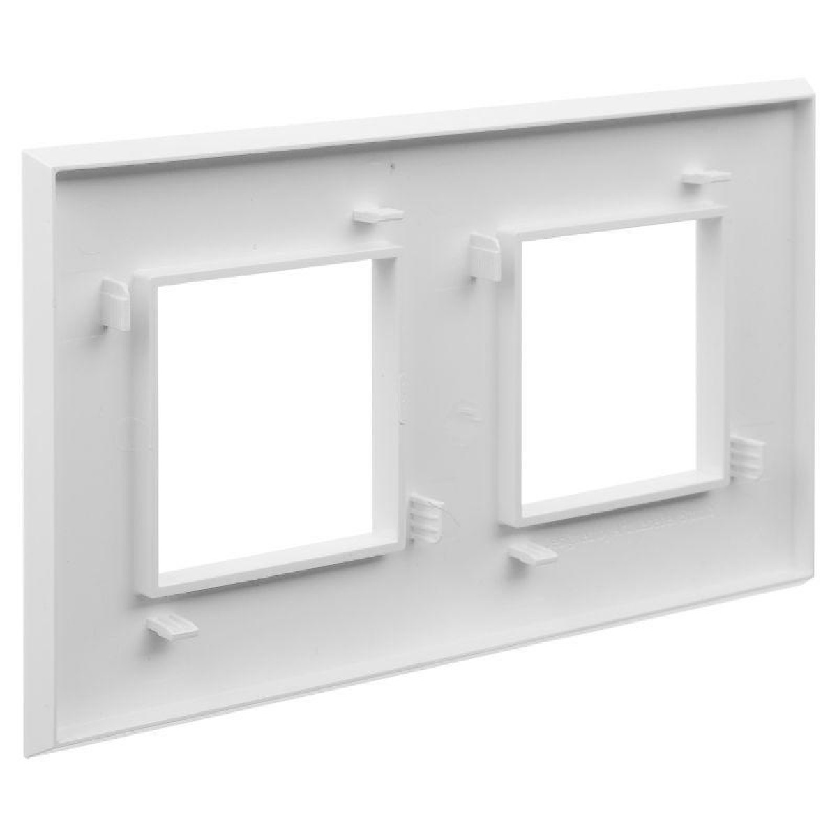 Изображение товара Рамки декоративные для ЭУИ DKC ARTLEBEDEV АвантИ Белое облако 2 места