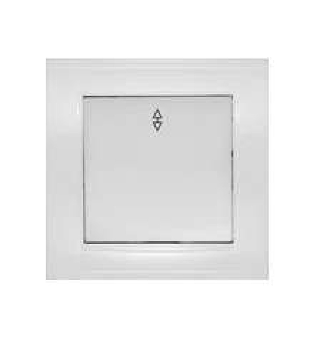 Изображение товара Выключатели, переключатели, диммеры Универсал Переключатель проходной 1-кл. СП Бриллиант 10А IP20 бел. UNIVersal