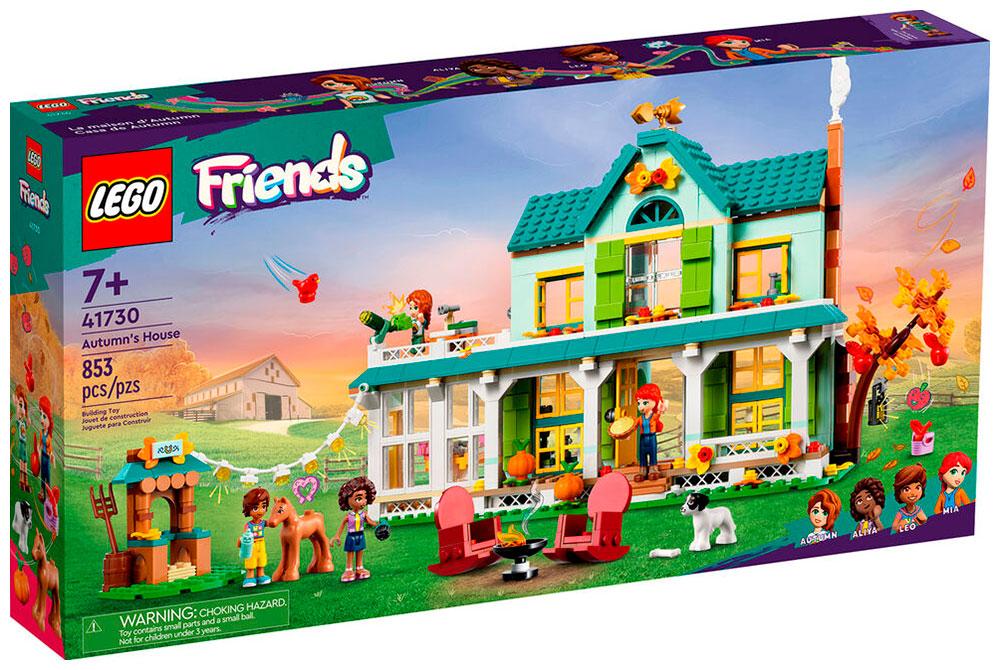Конструктор Lego Friends Осенний дом 41730 конструктор lego friends плавучий дом на канале 41702