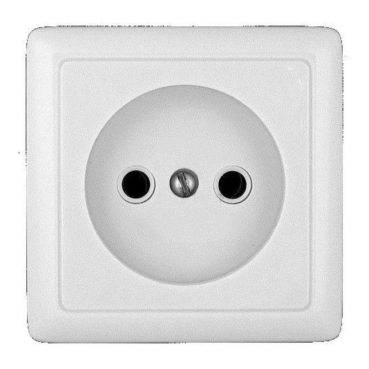 Изображение товара Розетка Systeme Electric 1-м ОП Хит 10А IP20 белая без заземления