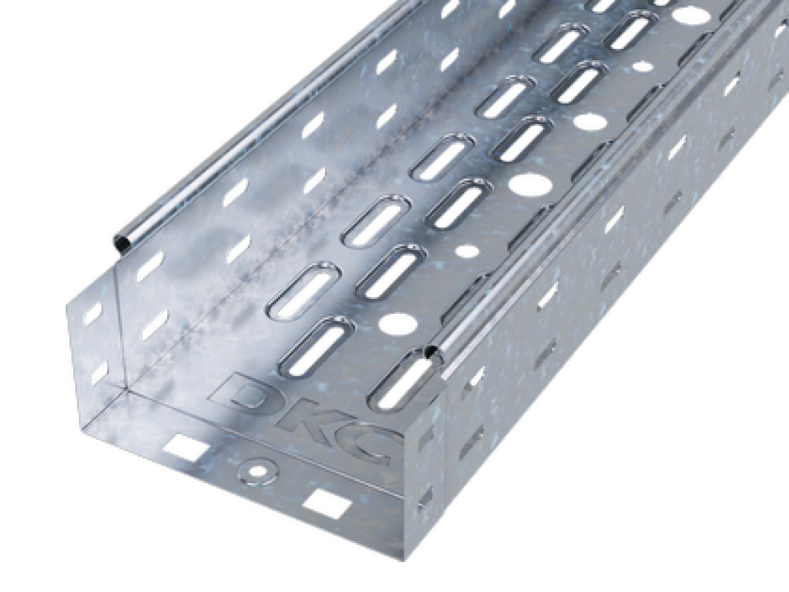 Изображение товара Лоток листовой перфорированный DKC 150х100 мм 3000 мм сталь 0.7мм