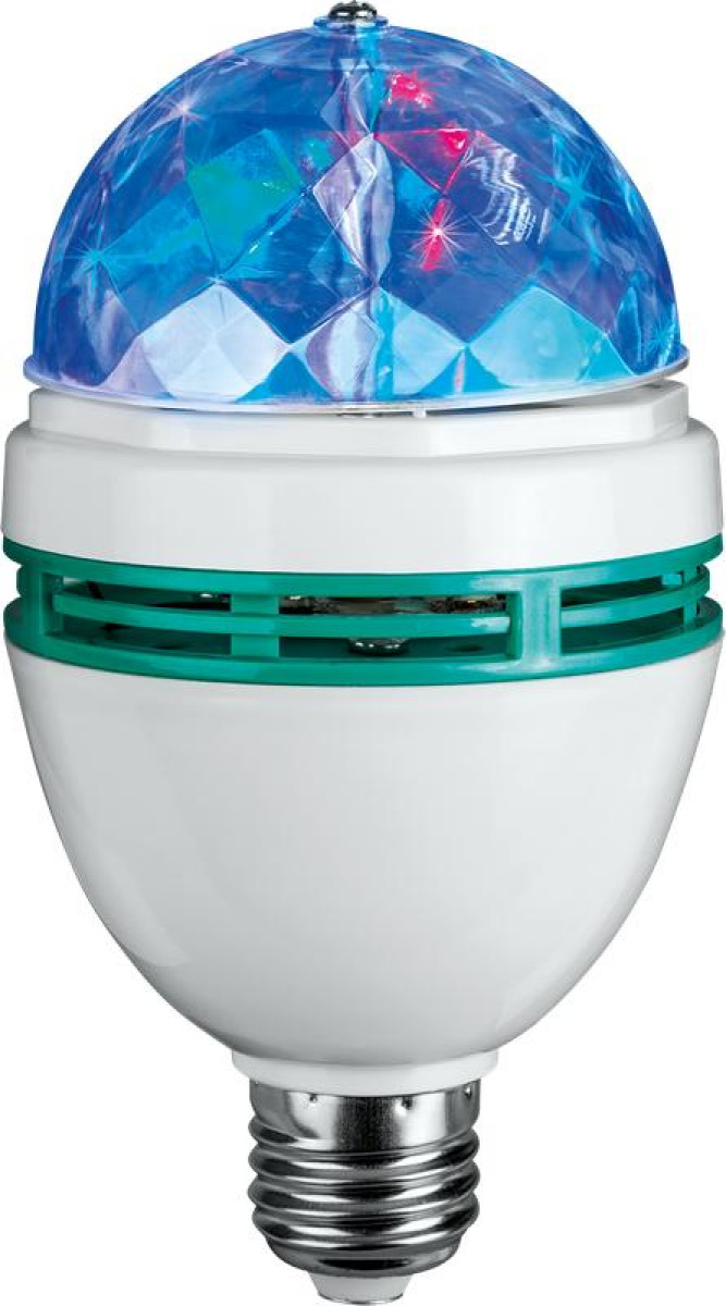 Изображение товара Светодиодная лампа Онлайт RGB E27 3 Вт переменный ток