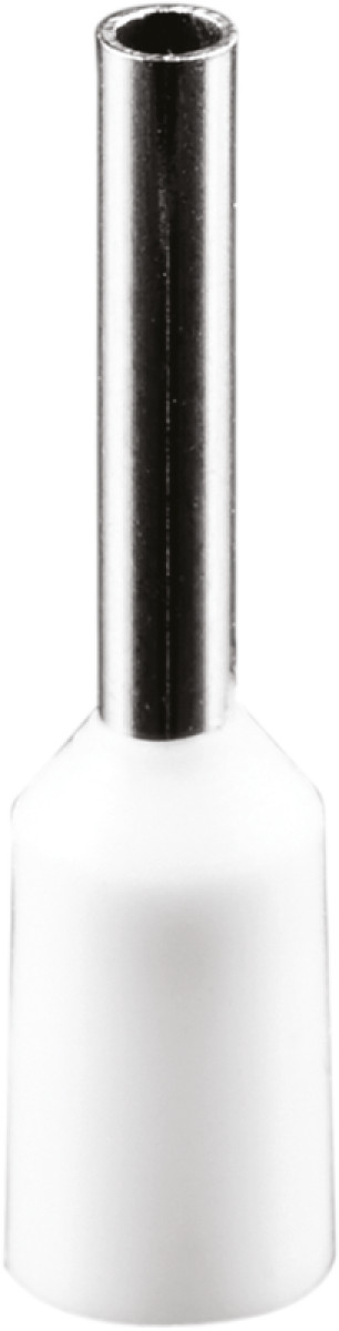 Изображение товара Изделия для электромонтажа Navigator Наконечник-гильза изол. (НШвИ) 0.75-8 NET-Е7508 бел. (уп.100шт) Navigator