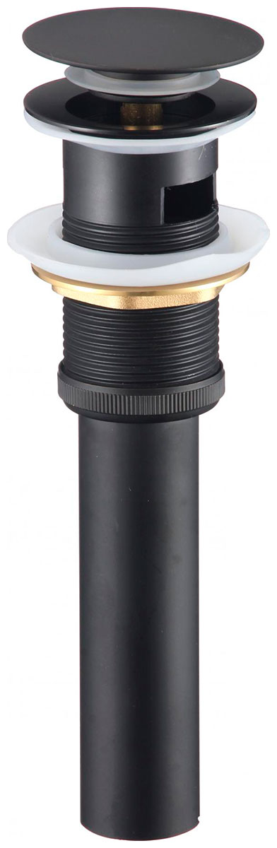 Изображение товара Донный клапан Savol S-XS001H с переливом черный