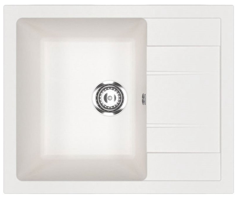 

Кухонная мойка Ulgran U-607/ультра-белый (U-607-341)