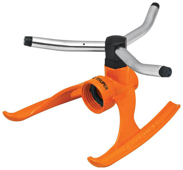 Изображение товара Дождеватель ротационный Truper REG-3X 10303 для газонов 6.3 м алюминиевые сопла