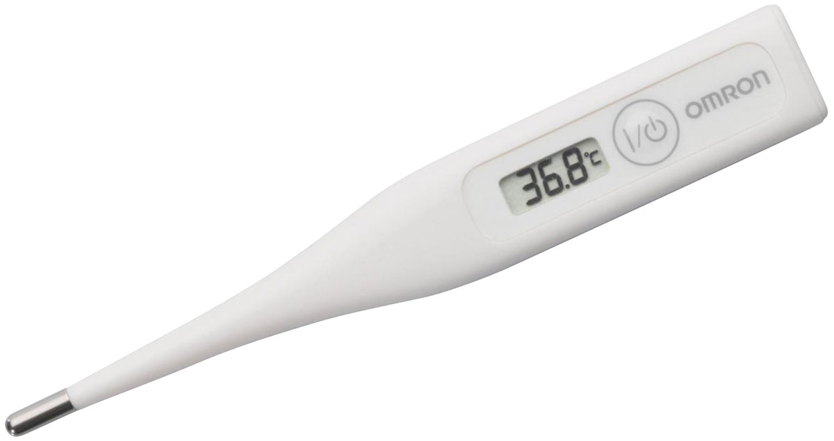Изображение товара Электронный термометр Omron Eco Temp Basic МС-246-RU для тела с памятью и автоматическим отключение