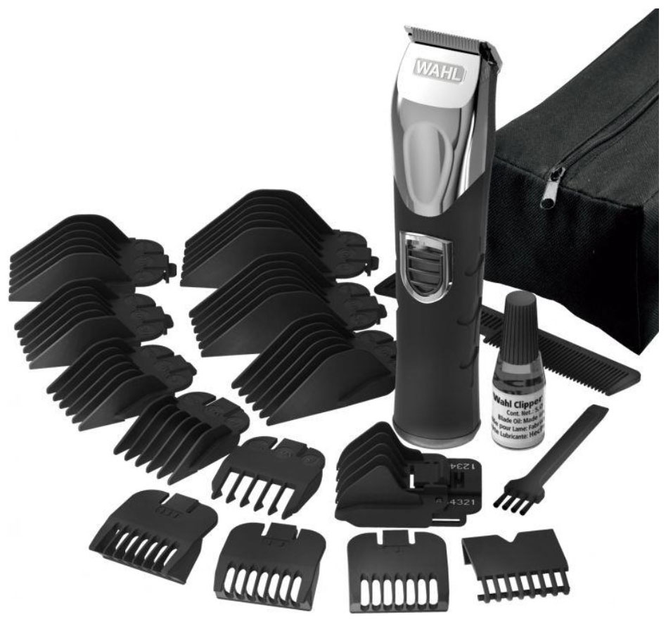 Машинка для стрижки бороды и усов Wahl Trimmer Li EU 9854-2916