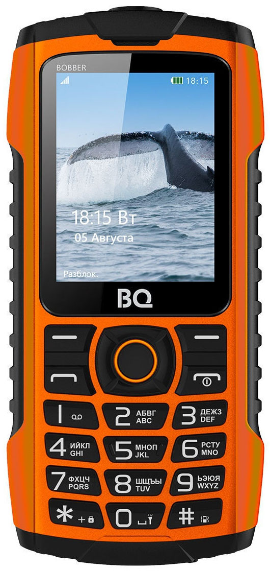Изображение товара Мобильный телефон BQ BQ-2439 Bobber Оранжевый