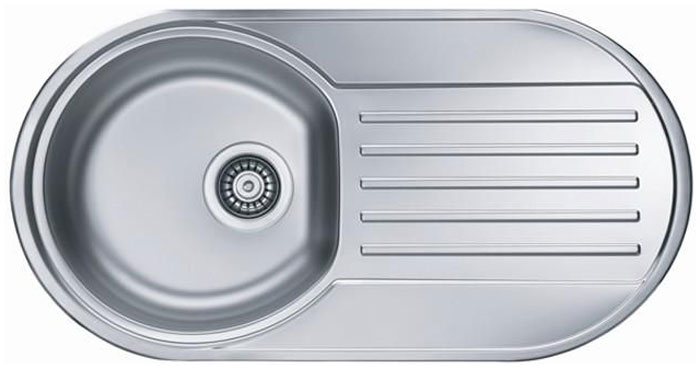Изображение товара Кухонная мойка Alveus FORM 40 NAT 90 832X437 1X с сифоном 1102384 (1060001)