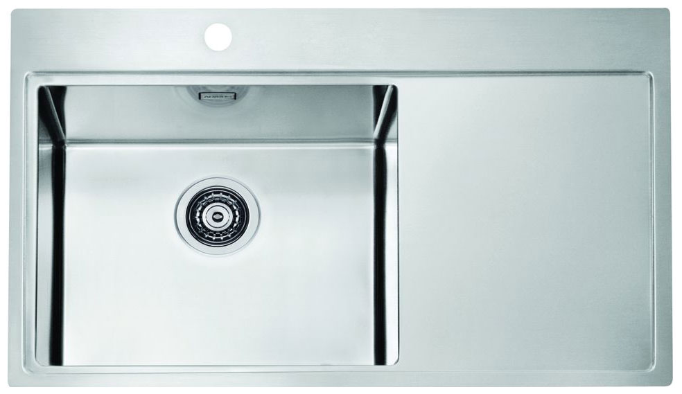 Изображение товара Кухонная мойка Alveus PURE 50L KMB 90 860X525 1X левая с сифоном 1127252 (1103652)