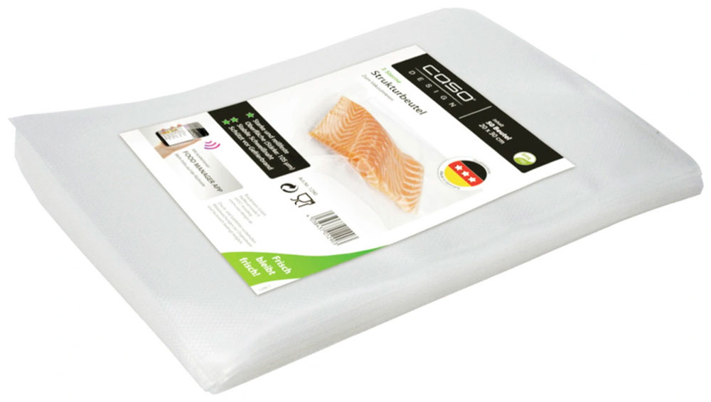 Изображение товара Пакеты для вакуумного упаковщика Caso 3 Sterne 20x30 см 105 мкм 100 шт