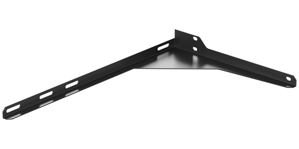 

Кронштейн к умывальнику СаНта универсальный, боковой, левый (для умывальника Юпитер), черный (900140)