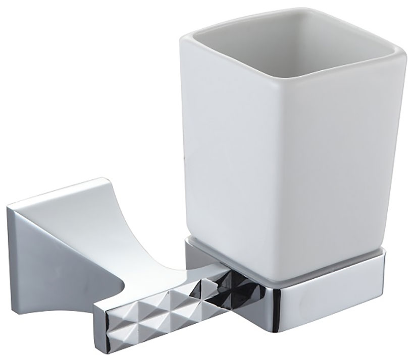 Изображение товара Стакан для ванной комнаты Bronze de Luxe GRANI, хром (4009)
