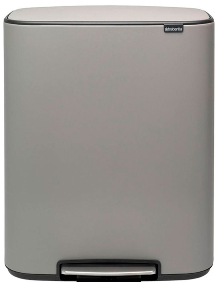 Изображение товара Мусорный бак Brabantia Bo с педалью, 60 л, минерально-серый