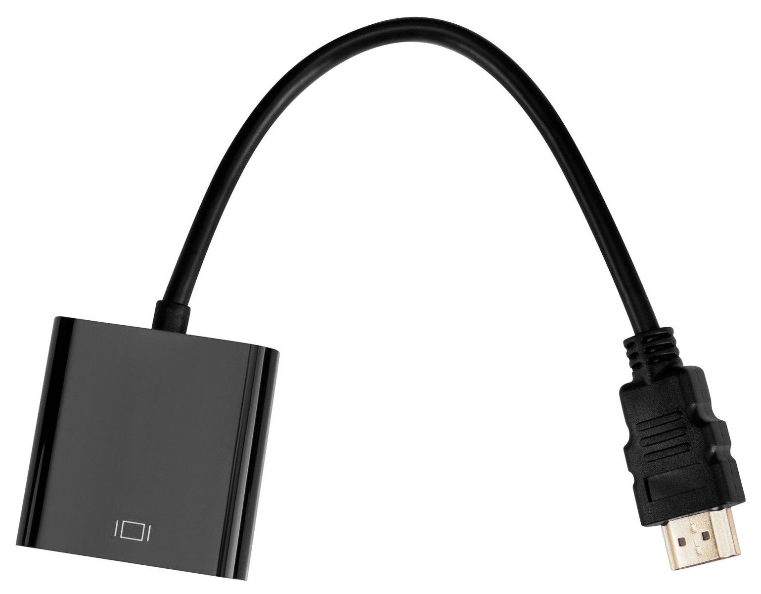 Изображение товара Переходник Buro HDMI-M-VGA-F HDMI (m) VGA (f) 0.1м
