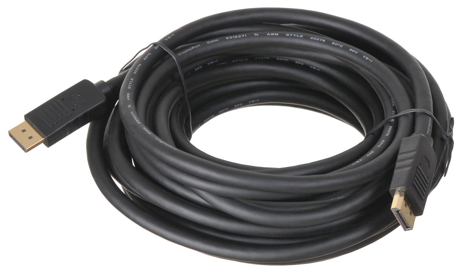 Изображение товара Кабель DisplayPort Buro 10 м черный для передачи видео и аудио высокого качества