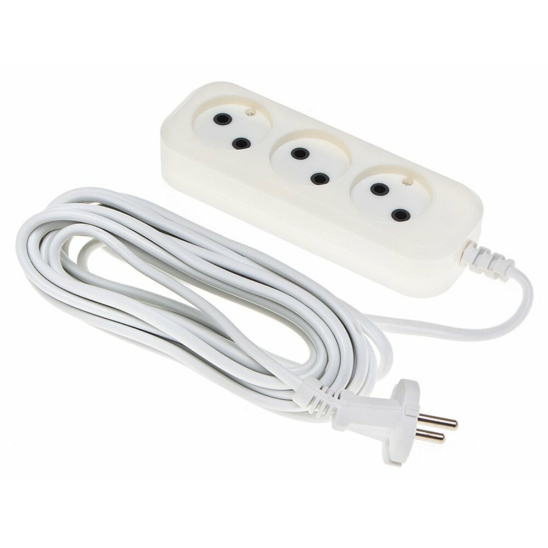 Изображение товара Сетевой удлинитель Buro BU-PSL3.5/W 5м (3 розетки) белый (пакет ПЭ)