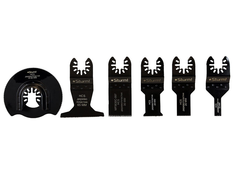 Изображение товара Набор насадок для МФИ Sturm MF5630C-SET-W1, 6 шт по дереву и пластика