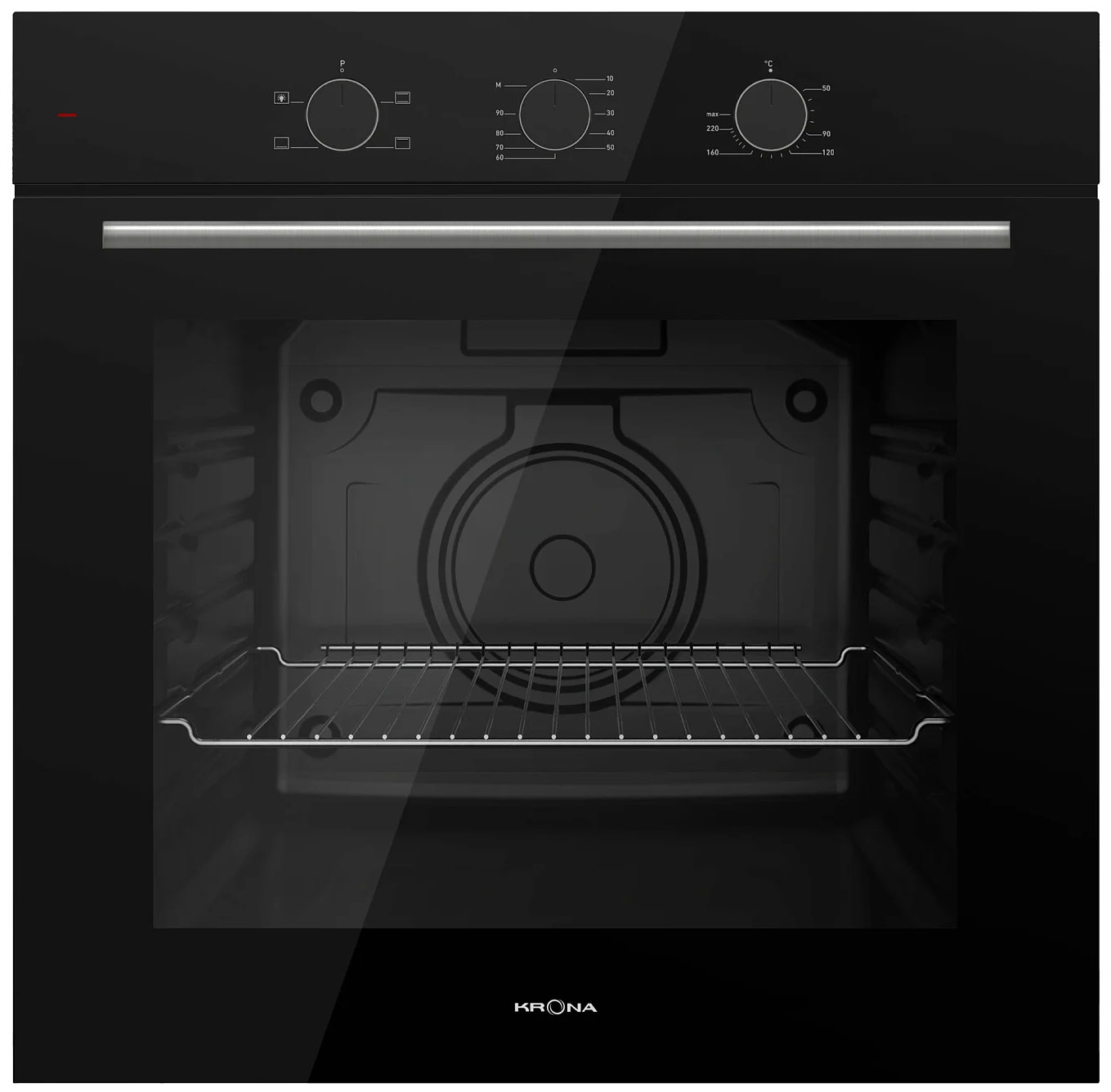 

Электрический духовой шкаф Krona ELEMENT 60 BL, Черный
