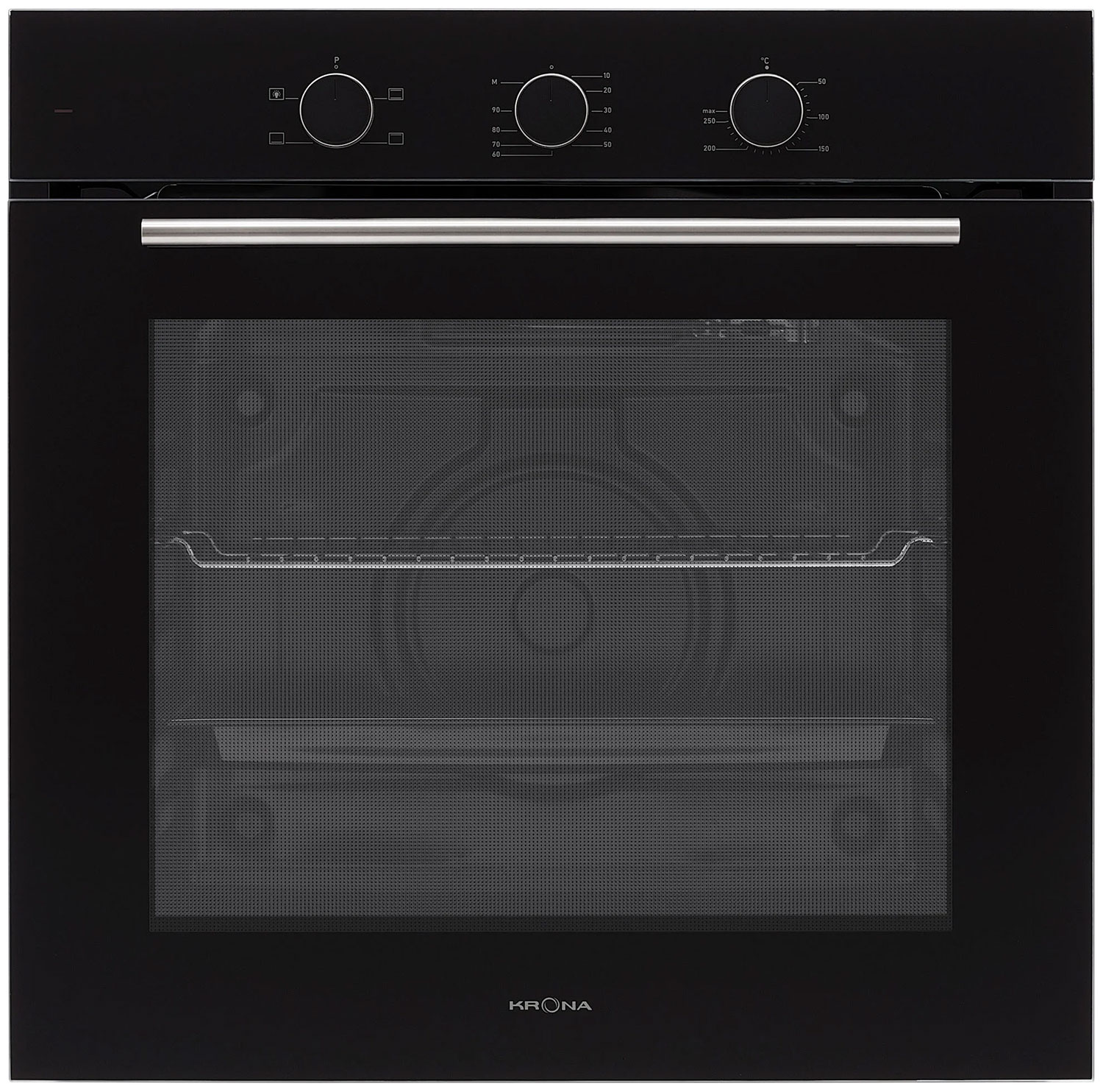 Изображение товара Электрический духовой шкаф Krona ELEMENT 60 BL с 3 режимами и эмалью Easy Clean